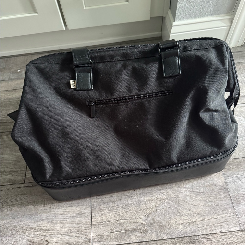 BEIS Black Weekender Bag